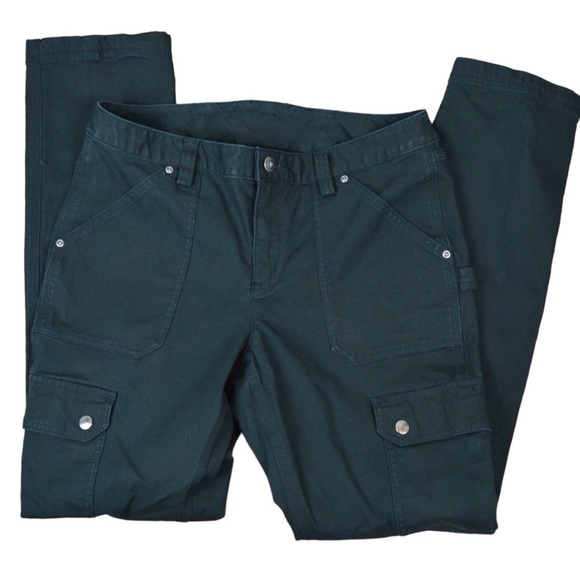 Duluth Trading DuluthFlex Fire Hose Slim Leg Cargo Pants, Black - Size 10 - Picture 8 of 8